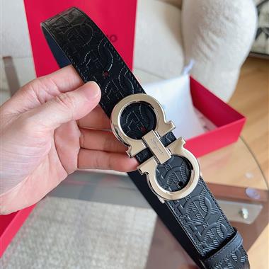 Ferragamo   2026新款時尚皮帶  3.5CM