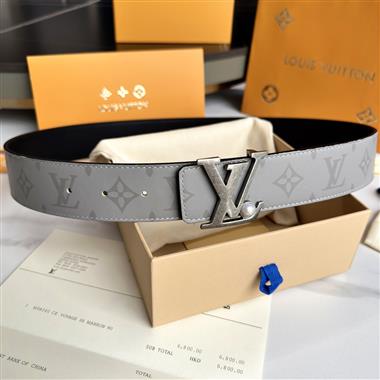 LOUIS VUITTON    2026新款時尚皮帶  4.0CM