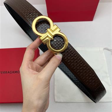 Ferragamo   2026新款時尚皮帶  3.5CM