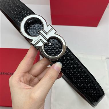 Ferragamo   2026新款時尚皮帶  3.5CM