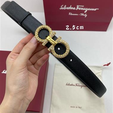 Ferragamo   2026新款時尚皮帶  2.5CM