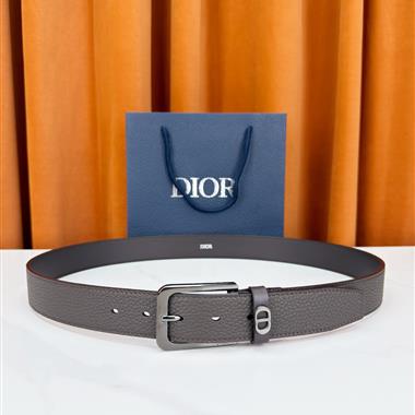 DIOR   2026新款時尚皮帶  3.5CM