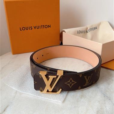 LOUIS VUITTON     2026新款時尚皮帶  4.0CM