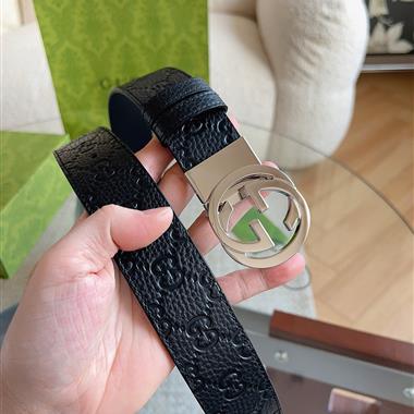 GUCCI   2026新款時尚皮帶  3.8CM
