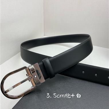 Montblanc   2026新款時尚皮帶  3.5CM