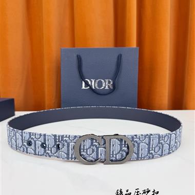DIOR   2026新款時尚皮帶  3.5CM