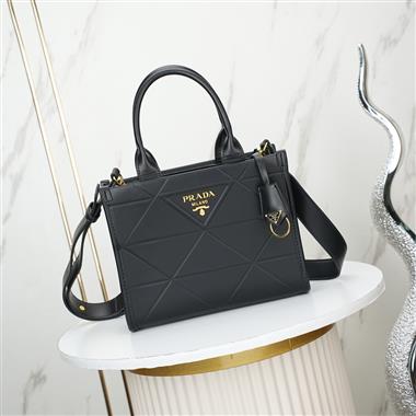 PRADA   2025新款女生時尚包包   尺寸：24CM