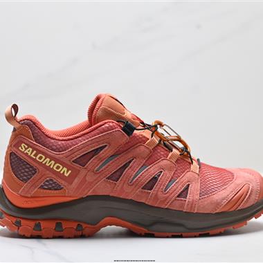 SALOMON XA PRO 3D RED ASHES 徒步越野減震耐磨透氣包裹性支撐輕便 低幫跑步鞋