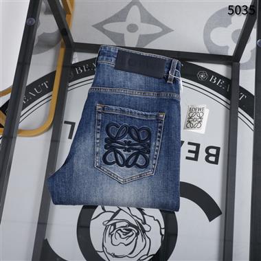 LOEWE   2026春夏新款休閒牛仔褲