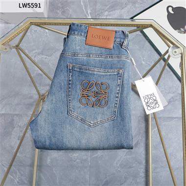 LOEWE   2026春夏新款休閒牛仔褲