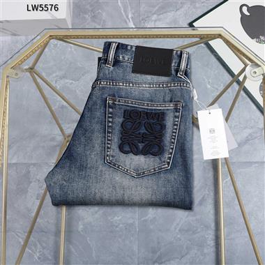LOEWE   2026春夏新款休閒牛仔褲