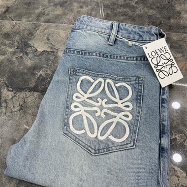 LOEWE   2026春夏新款休閒牛仔褲