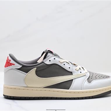 Nike Air Jordan 1 x Travis Scott AJ1倒勾 低幫文化籃球鞋