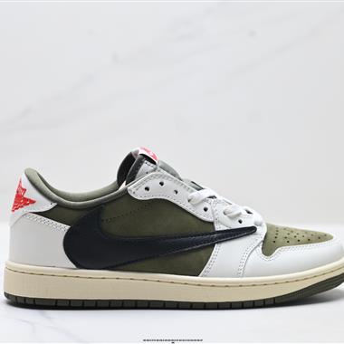 Nike Air Jordan 1 x Travis Scott AJ1倒勾 低幫文化籃球鞋