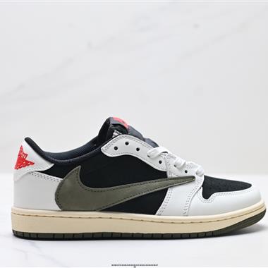 Nike Air Jordan 1 x Travis Scott AJ1倒勾 低幫文化籃球鞋