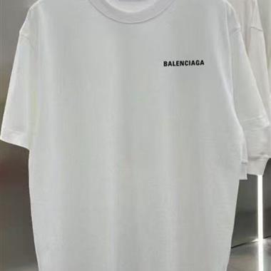 Balenciaga   2026春夏新款短袖T恤  尺寸偏大