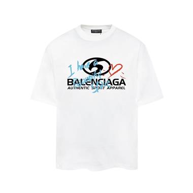 Balenciaga   2026春夏新款短袖T恤  尺寸偏大