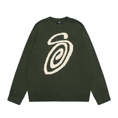 STUSSY   2026春季新款保暖毛衣  尺寸偏大