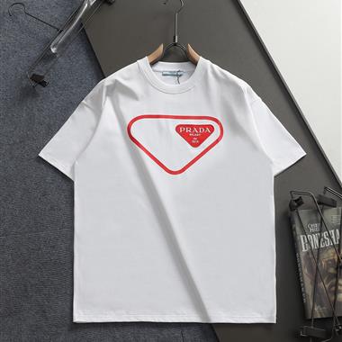 PRADA   2026春夏新款短袖T恤  尺寸偏大