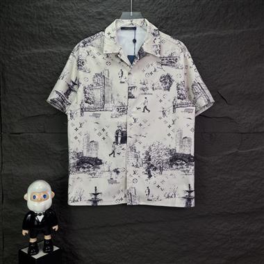LouisVuitton   2026春夏新款短袖襯衫  尺寸偏大