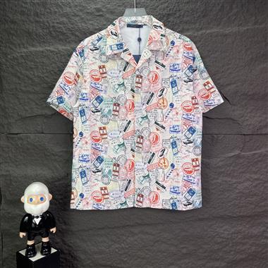 LouisVuitton   2026春夏新款短袖襯衫  尺寸偏大