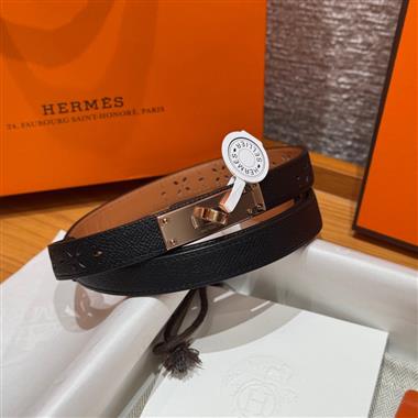 HERMES   2026新款時尚皮帶  1.8CM