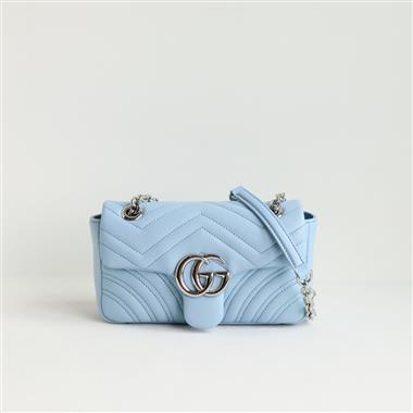 GUCCI  2026新款女生時尚包包  尺寸：22*12.5*6CM