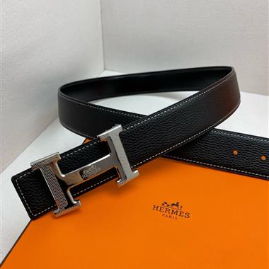 HERMES  2026新款時尚皮帶   3.8CM