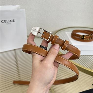 CELINE   2026新款時尚皮帶   1.8CM