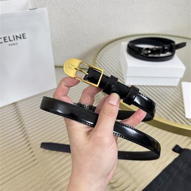 CELINE   2026新款時尚皮帶   1.8CM
