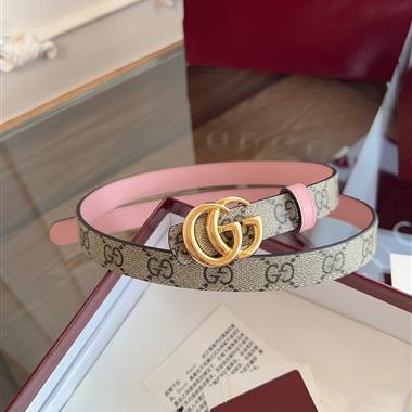 GUCCI  2026新款時尚皮帶  2.0CM