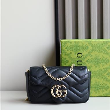 GUCCI  2026新款女生時尚包包  尺寸：16.5*9.5*4.5CM