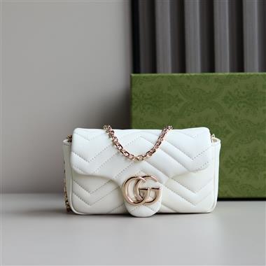 GUCCI  2026新款女生時尚包包  尺寸：16.5*9.5*4.5CM