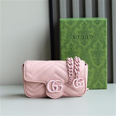 GUCCI  2026新款女生時尚包包  尺寸：16.5*10.2*5.1CM