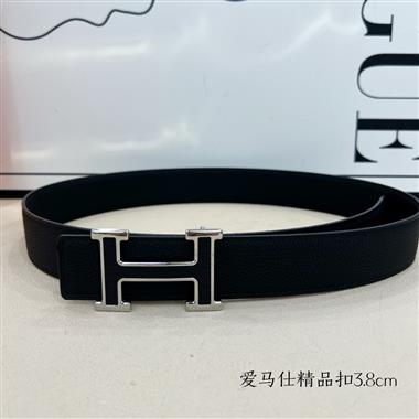 HERMES   2026新款時尚皮帶  3.8CM
