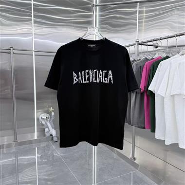 Balenciaga   2026夏季新款短袖T恤  男女同款