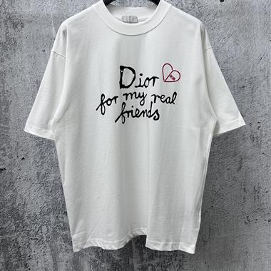 DIOR  2026夏季新款短袖T恤 尺寸偏大