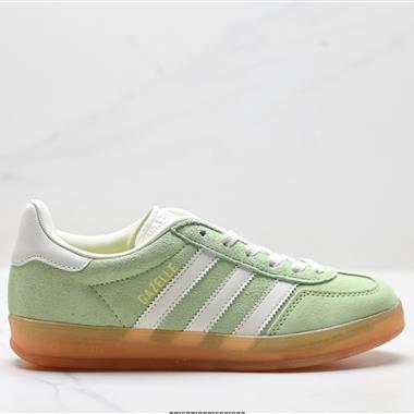 Adidas Originals Gazelle INdoor 三葉草休閒防滑耐磨低幫板鞋