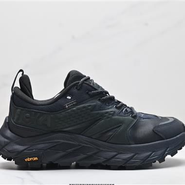 HOKA ONE ONE M ANACAPA LOW GTX 時尚舒適 織物減震防滑支撐低幫 越野跑步鞋