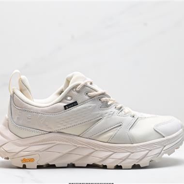 HOKA ONE ONE M ANACAPA LOW GTX 時尚舒適 織物減震防滑支撐低幫 越野跑步鞋