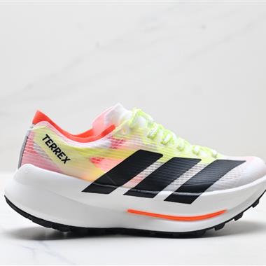 Adidas TERREX OG 系帶緩震輕質 舒適百搭 低幫馬拉松運動跑步鞋