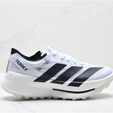 Adidas TERREX OG 系帶緩震輕質 舒適百搭 低幫馬拉松運動跑步鞋