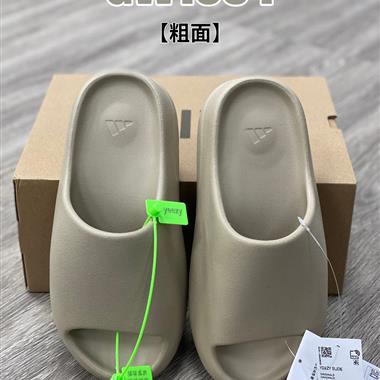 Kanye West x Adidas Yeezy Slide"Glow Green"椰子拖鞋戶外風格沙灘涉水百搭運動穿搭拖鞋拖鞋