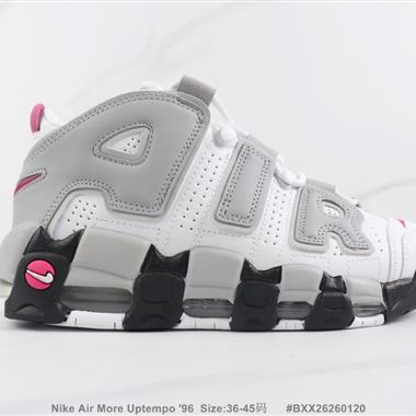 Nike Air More Uptempo '96 全掌氣墊緩震高幫籃球鞋