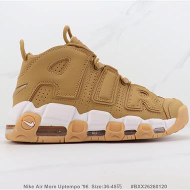 Nike Air More Uptempo '96 全掌氣墊緩震高幫籃球鞋