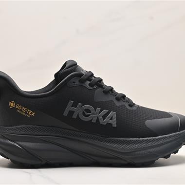 HOKA ONE ONE Challenger ATR 7 GTX 系帶 織物合成革 低幫 越野跑步鞋