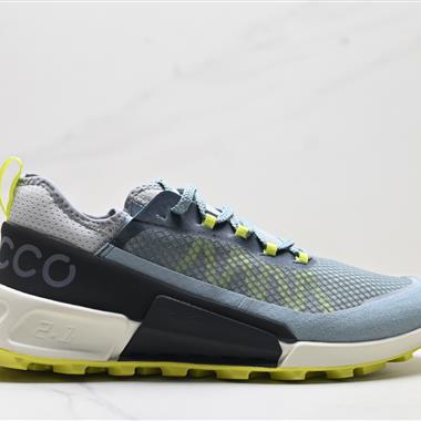 ECCO Biom2.1透氣防水復古戶外經典休閒鞋