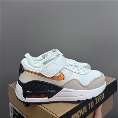 NIKE 網面後置氣墊兒童魔術貼運動鞋