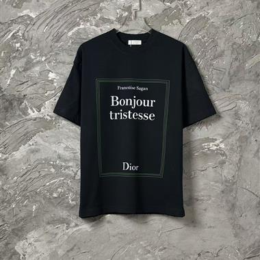 DIOR   2026夏季新款短袖T恤  尺寸偏大