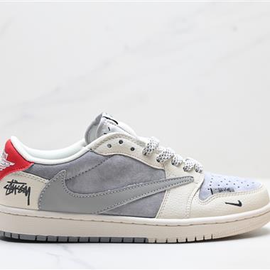 Nike Air Jordan 1 x Travis Scott AJ1倒勾 低幫文化籃球鞋